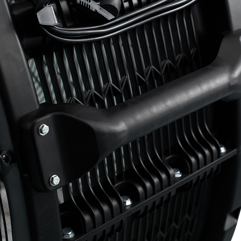 Powerful Floor-Standing Fixed Fan